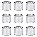 BENECREAT 9 Pack Caja Redonda de Hojalata Lata de Pintura Vacía con...