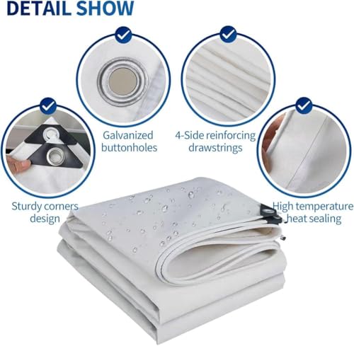 Bâche robuste imperméable de camping et housse extérieure pour stocker