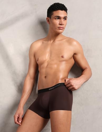Image of U.S. Polo ASSN. Men's Nylon Micro Fibre Seamless Ultra-Light Underwear Trunks
