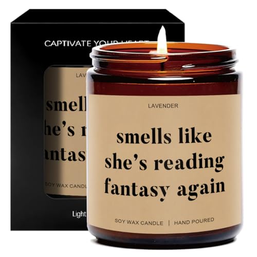 Regalos Para Mujer Velas Aromáticas Profesora Hombre Regalo Cumpleaños Profesores Aniversario Pareja Mejor Amiga Abuela Madre Hermana Vela Decorativas Amante De La lectura Lavanda Scented Candles