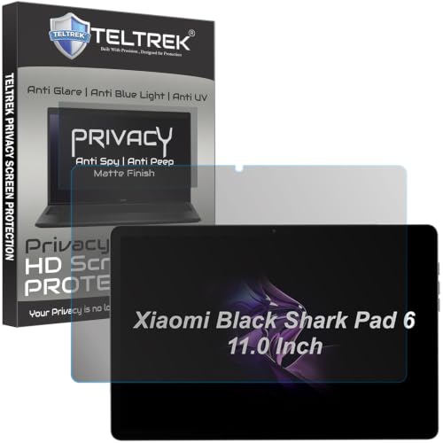 Image of Privacy Matte Anti Peep Screen Guard Compatible With Xiaomi Black Shark Pad 6 Tab (11 inch Inch Tablet) Anti Spy Screenguard Not a Tempered Glass Screen Protector