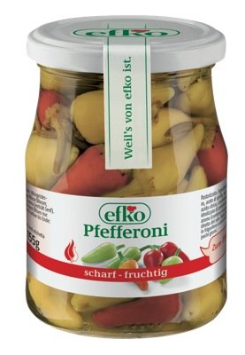 Efko Pfefferoni scharf 370ml 6 x 370 ml