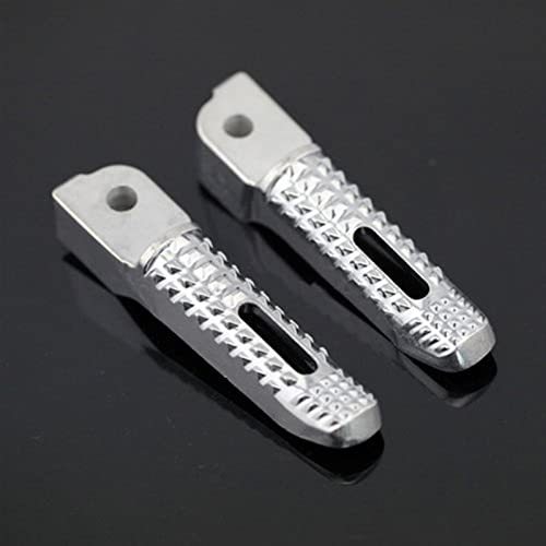 Repose-pieds BMW S1000RR en aluminium CNC argent pour un pilotage précis