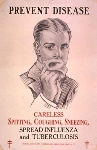 History Galore 4"x6" Gallery Poster, Public health campaigns in the 1920s tried to halt the spread of TB.
