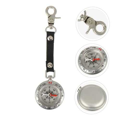 Brújula de bolsillo Zerodeko de aleación de zinc miniatura 4