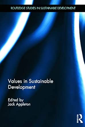 Values in Sustainable Development book cover