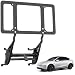 2026 Tesla Model Y Juniper Premium License Plate Holder - Unobstructed Camera Visibility - No Drill Front License Plate Bracket Mounting Kit with Anti Theft Features (ONLY Fit Model Y Premium)