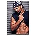 Produktbild WPQL Shemar Moore Poster für Schlafzimmer, modernes Kunst, Zuhause, Hotel, dekoratives Wandbild Kunstdruck, klassisches Poster, 30 x 45 cm