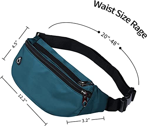 Image of ZOORON Fanny Pack Waist Bag Travel Pocket Chest Shoulder Bag Running Belt