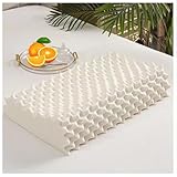100% Naturlatex Memory Foam Latex Kissen, Halswirbelkissen, Geeignet Für Seiten- Und...