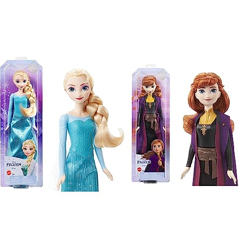 Juguete oficial Disney Frozen: Muñecas de Elsa y Anna