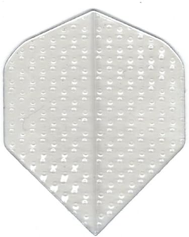 25 Sets #3060 AmeriThon Clear Embossed Dart Flights