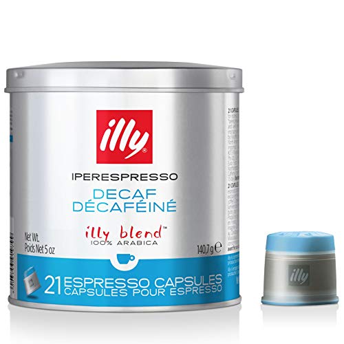 Illy Iperespresso Capsules Decaf Coffee (2-Pack), 5-Ounce, 21-Count Capsules #TOP1