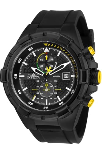 Invicta Men's 28103 Aviator Analog Display Quartz Black Watch