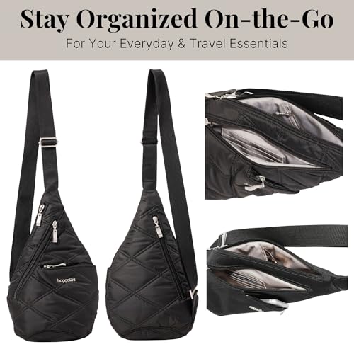 Image of Baggallini Mini Sling - 12x7 Sling Crossbody Bag Backpack with Adjustable Shoulder Strap