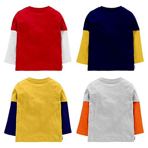 Image of NammaBaby Baby Boys Cotton Regular Fit T-Shirt