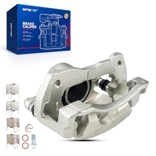 Image of KAX Front Left Brake Caliper for 2009-2019 Corolla | 2008-2014 xD, 2009-2013 Matrix, 2009-2010 Vibe