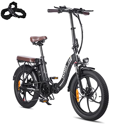 Fafrees Bicicleta Eléctrica Plegable F20-Pro E Con Batería De 36 V 18 Ah, 20 Pulgadas Para Mujer, 250 W, Bicicleta Eléctrica De 25 Km H, Bicicleta De Montaña Para Hombre, Shimano 7s Pedelec, 150 Kg Fafrees Bicicleta Eléctrica Plegable F20-Pro E Con Batería De 36 V 18 Ah, 20 Pulgadas Para Mujer, 250 W, Bicicleta Eléctrica De 25 Km H, Bicicleta De Montaña Para Hombre, Shimano 7s Pedelec, 150 Kg