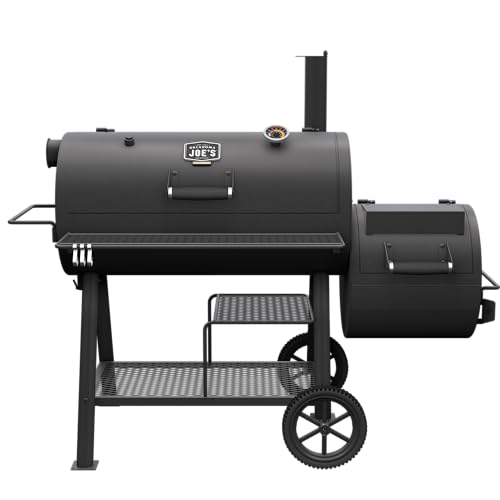 Oklahoma Joes Highland Offset Reverse Flow Smoker and Grill -