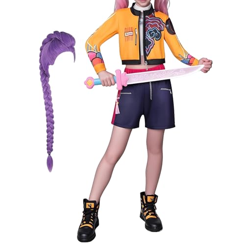 Hunters Rum I Anime Cosplay Costume Con Peluca,Disfraz Rum I Kpo-p Niña Con...