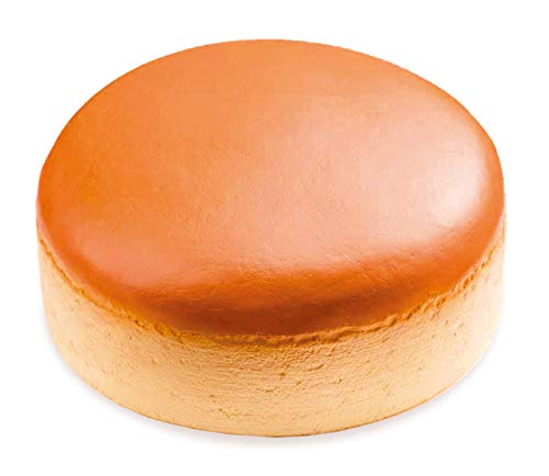 iBloom Cheesecake Realistic Food Slow Rising Squishy Toy [Cheesecake Series] (Brown, Bread Scented, 7 Inch) [Easter Basket Stuffers, Party Favors, Stress Relief Toys for Kids]