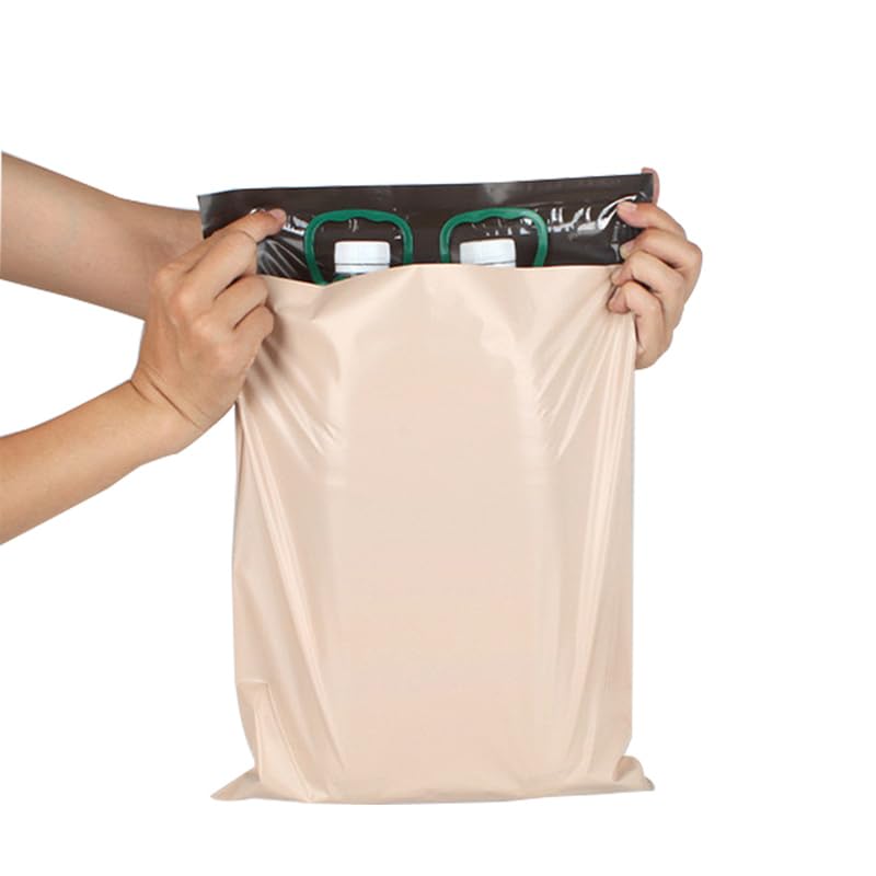 Sacchetti for pacchi, Sacchetti postali, Sacchetti postali, 50 pezzi/pacco Borsa for corriere Sacchetti for posta impermeabili beige Imballaggio Abbigliamento Busta espressa Buste for spedizioni posta
