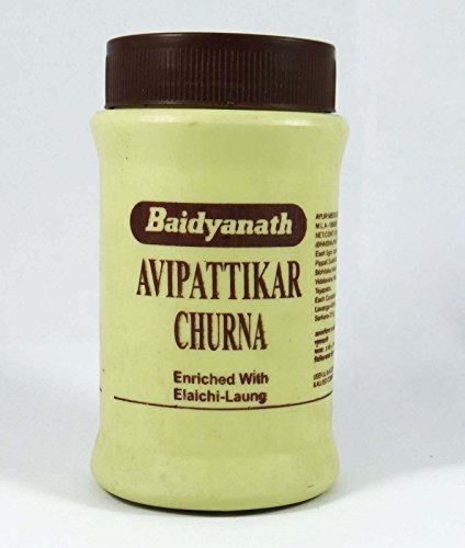 BAIDYANATH AVIPATTIKAR CHURNA ACIDITY CONSTIPAÇÃO ENRICHED ELAICHI-LAUNG-120GM