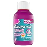 Gaviscon Double Action Mixed Berries Liquid 250ml - Heartburn, Indigestion, Stomach Pain, Acid Reflux Relief, Digestive Health, Long-Lasting Antacid, Pregnancy Safe