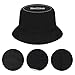 PHOGARY 80s / 90s Hip Hop Costume Kit 90s Outfits for Women, Rapper DJ Outfits Punk Gold Chain Bucket Hat Vintage Glasses Bamboo Hoop Earrings Hip Hop Jewelry Set for Women/Men (Style A)