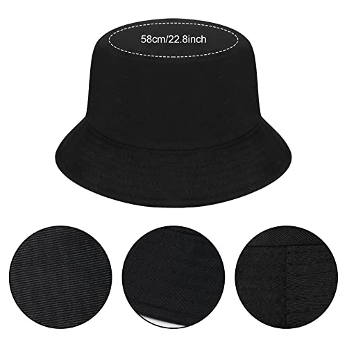 PHOGARY 80s / 90s Hip Hop Costume Kit 90s Outfits for Women, Rapper DJ Outfits Punk Gold Chain Bucket Hat Vintage Glasses Bamboo Hoop Earrings Hip Hop Jewelry Set for Women/Men (Style A)2