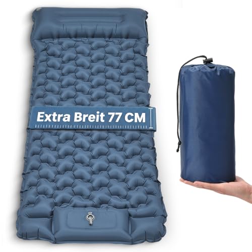 Materassino da campeggio oversize – Materasso gonfiabile ultraleggero extra largo