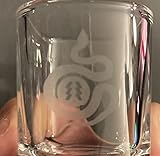 Destiny 2 Hunter Snake Logo Shot Glass