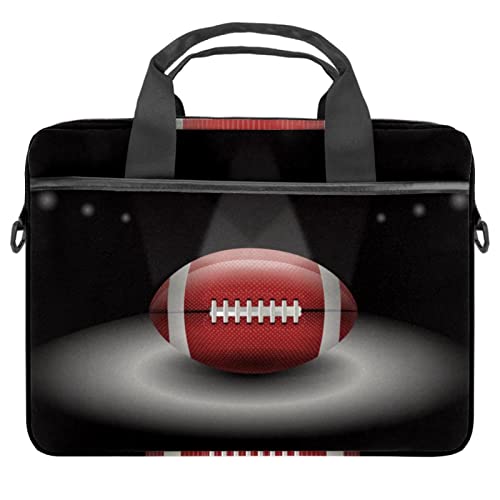 Sac à bandoulière pour ordinateur portable 13" 14" foot noir