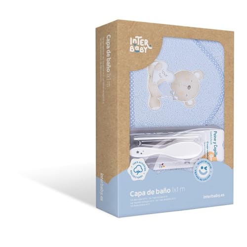 Interbaby Asciugamano con cappuccio per neonato