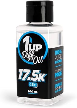 1UP Racing 110017 - Pure Silicone Diff Oil, 100ml, 17.5K CST