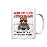 Abschiedsgeschenk Kollegen Jobwechsel Lustige Tasse Mit Spruch - Witziges Geschenk Abschied Kollegin Büro Kaffeetasse Keramikbecher Blame Cat Design Abschiedsgeschenk Kollegen Für Bürohumor(350ml)