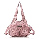 Angel Barcelo Roomy Fashion Hobo Womens Handbags Ladies Purse Satchel Shoulder Bags Tote Washed...