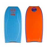 BZ Fundamental 43' Bodyboard - Aqua/Blue/Orange