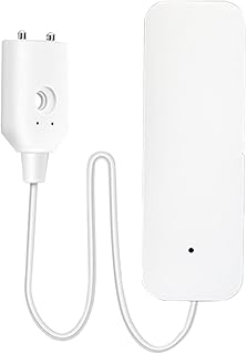 Mufern Tuya Zigbee Smart Home Sensor de Vazamento de Água Detector de Inundação com Fio Alerta de Detecção de Vazamento de Água Alarme de Estouro de Nível de Água Tuya Smart Life App Controle Remot