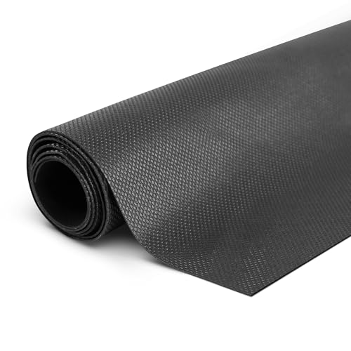 Bestlivings - Tapis antidérapant 160 x 125 cm - Universel, imperméable et découpable - Noir en Caoutchouc pour Voiture, Coffre, Cuisine et Atelier