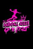 Handball Queen Notizbuch: Schönes Handball Queen Notizbuch mit 120 karierten Seiten im A5 Format