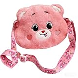 KNUIUYY 1 Pièces Sac a Main Fille, Sac à Bandoulière en Peluche, Sac à main pour femme, joli sac à bandoulière avec bandoulière réglable, Idéal Comme Cadeau pour les Filles (Rose)
