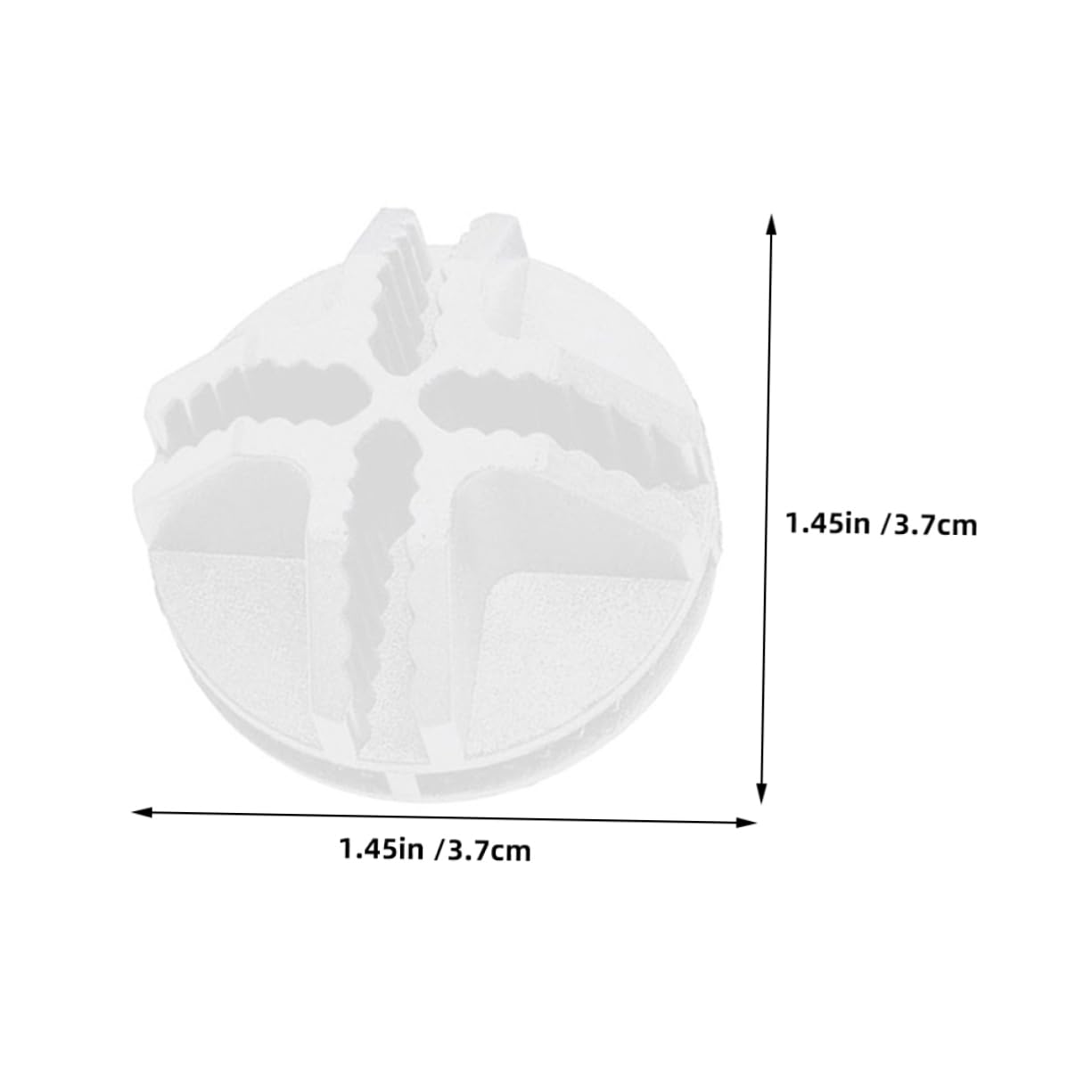 BESPORTBLE Modular Wire Connectors 50pcs Grid Storage Connectors for DIY Furniture Sturdy and Easy to Install