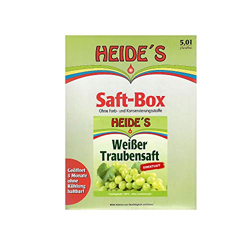 Heides-BiB Weißer Traubensaft bei Amazon ansehen