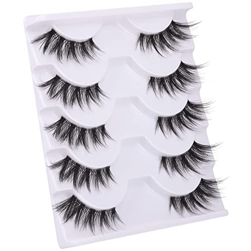 Faux cils qui ressemblent à des extensions pour le quotidien