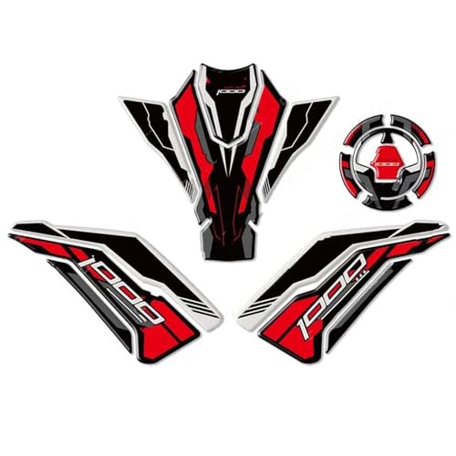 Protección aceite Z1000SX evita arañazos de cremalleras con pegatinas para tanque Ninja