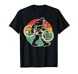 Vintage Bigfoot Mountain Bike MTB Biking Cycling Sasquatch T-Shirt
