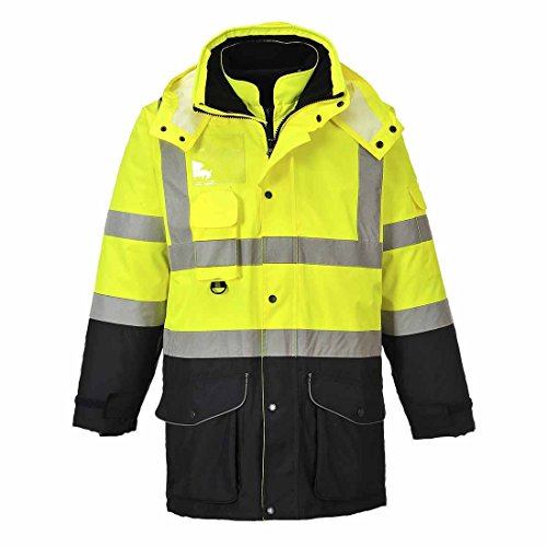 Hi-Vis 7-in-1 Contrast Traffic Jacket, S426YNRXS