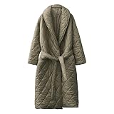 Winterjacke Damen,Blazer Kariert Orsay Jacken Strickfleece Mantel Regenjacke Wasserdicht Jacke Kurz Kaschmir Strickjacke America Today Regenjacke Pullover Weste Apart Blazer(Armee Grün-1 ,M)