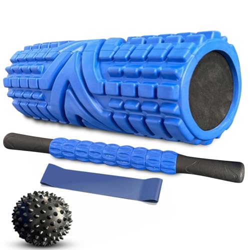 IRoller Foam Roller Patented Multi Phase Roller, 5 Year Warranty Firm High Density EVA Foam 6x13", Myofascial Release, Deep Muscle And Spinal Stabilization,Relieve Muscle Tensions
